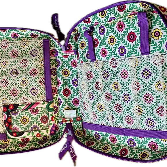 Vera Bradley Colorful Floral Tech Organizer - Picture 4 of 7